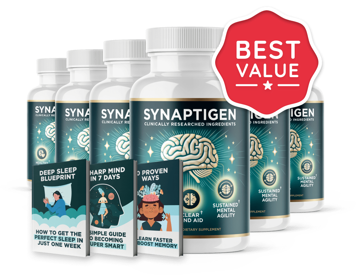 Synaptigen six bottles plus bonus